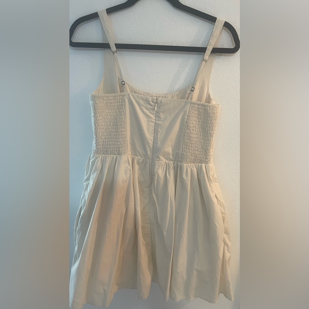 Abercrombie & Fitch Cream Mini Sundress - Picture 5 of 11
